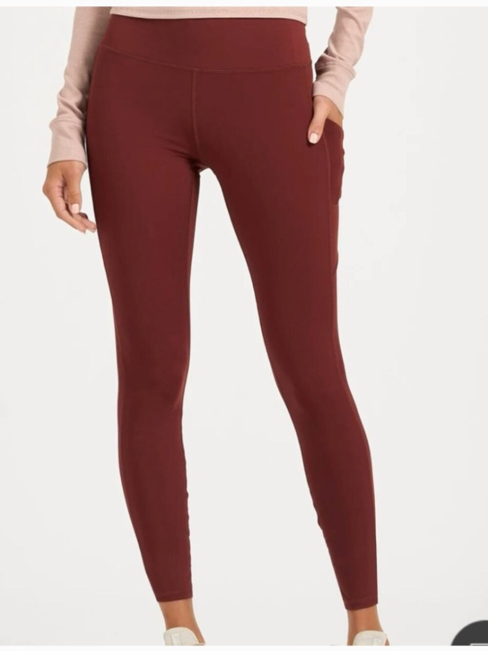 Vuori Burgundy Leggings